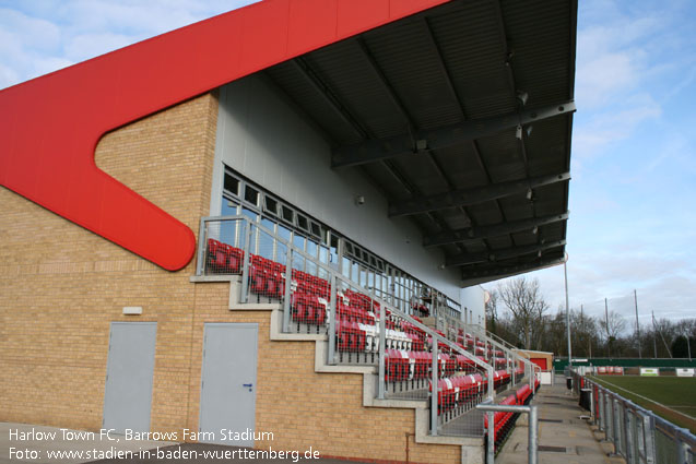 Barrows Farm Stadium, Harlow Town FC