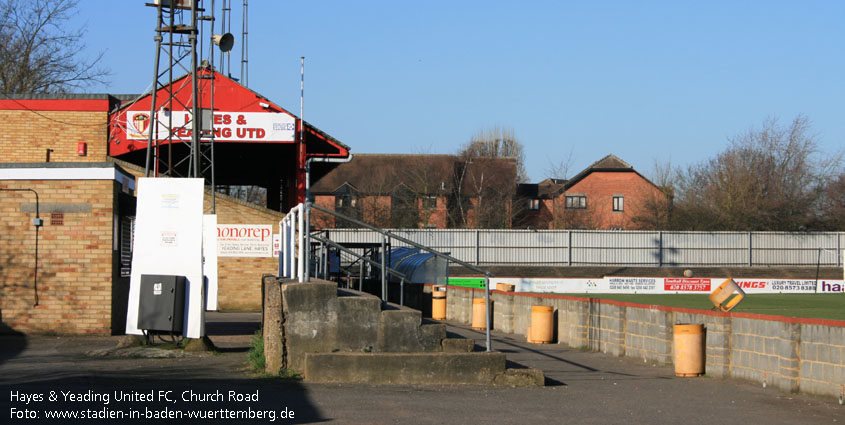 Church Road, Hayes and Yeading United FC