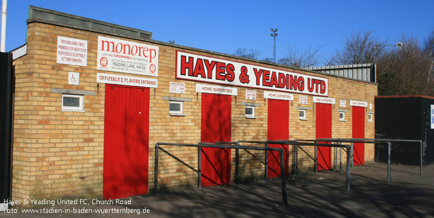 Church Road, Hayes and Yeading United FC