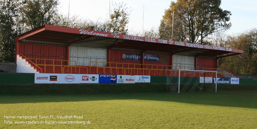 Vauxhall Road, Hemel Hempstead Town FC