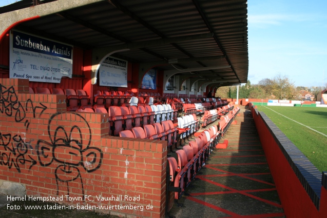 Vauxhall Road, Hemel Hempstead Town FC