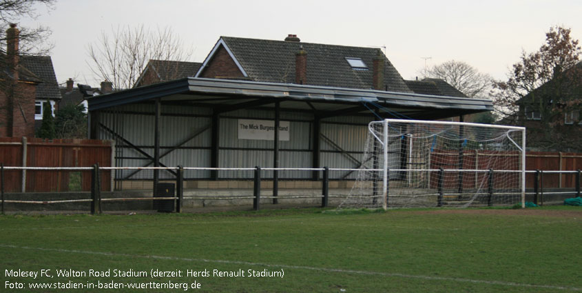 The Herds Renault Stadium (Walton Road Stadium), Molesey FC