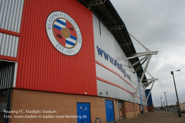 Madejski Stadium, Reading FC