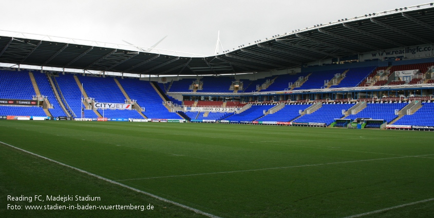 Madejski Stadium, Reading FC