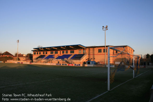 Wheatsheaf Park, Staines Town FC
