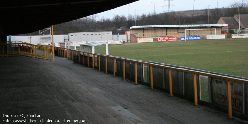 Ship Lane, Thurrock FC