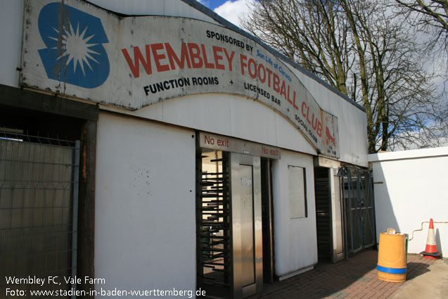 Vale Farm, Wembley FC
