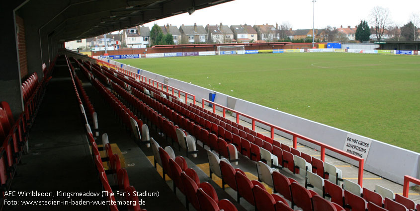 Kingsmeadow Stadium (The Fan´s Stadium), AFC Wimbledon