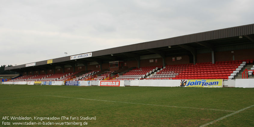 Kingsmeadow Stadium (The Fan´s Stadium), AFC Wimbledon