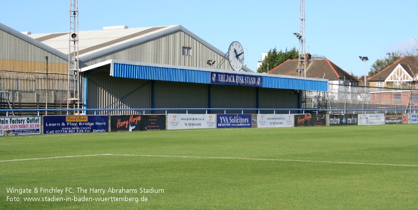 The Harry Abrahams Stadium, Wingate Finchley FC