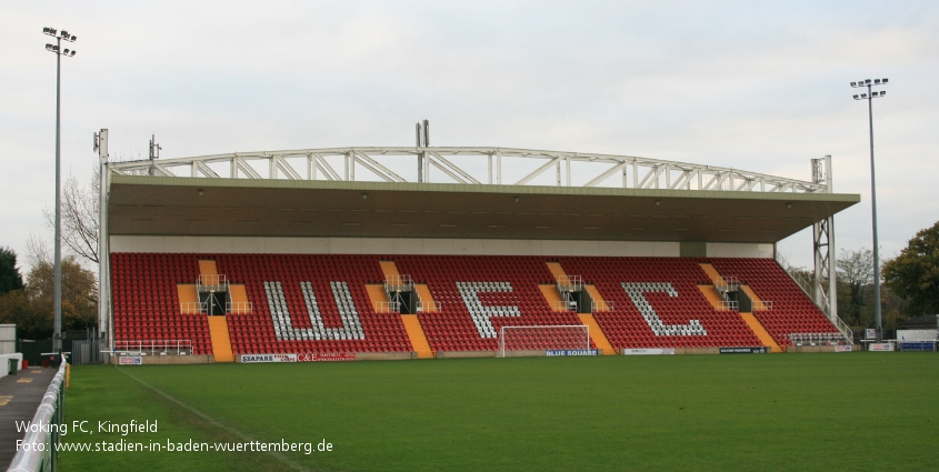 Kingsfield Stadium, Woking FC