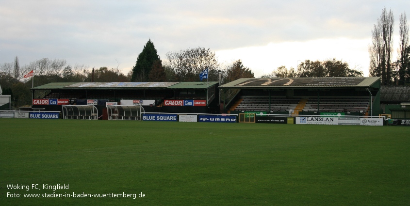 Kingsfield Stadium, Woking FC