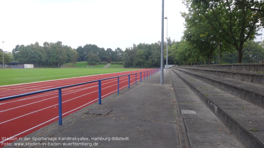 Hamburg, Stadion in der Sportanlage Kandinskyallee