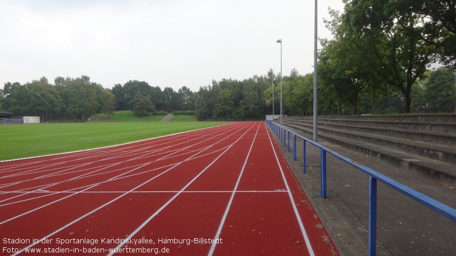 Hamburg, Stadion in der Sportanlage Kandinskyallee