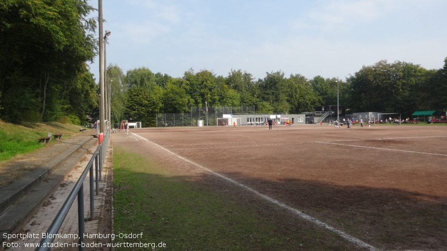 Hamburg, Sportplatz Blomkamp