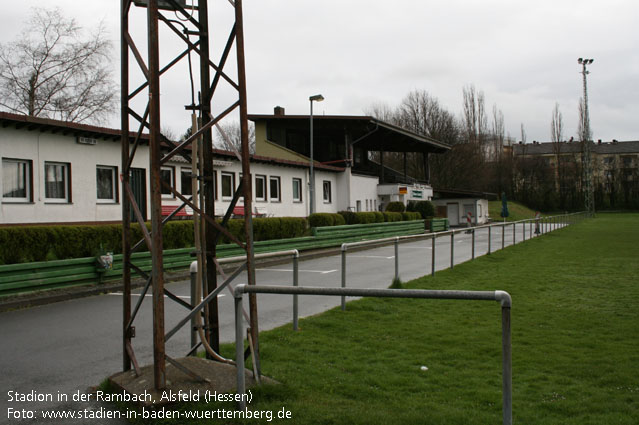 Stadion in der Rambach, Alsfeld (Hessen)