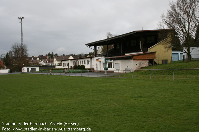 Stadion in der Rambach, Alsfeld (Hessen)