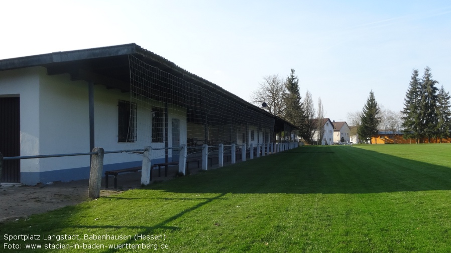 Sportplatz Langstadt, Babenhausen (Hessen)