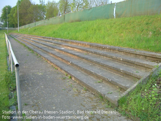 Stadion in der Oberau (Hessen-Stadion), Bad Hersfeld (Hessen)