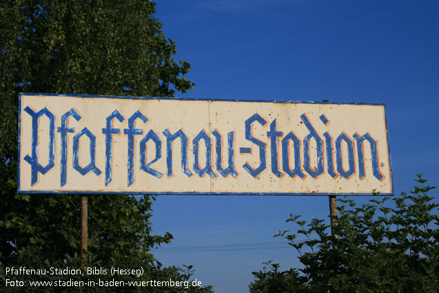 Pfaffenau-Stadion, Biblis (Hessen)