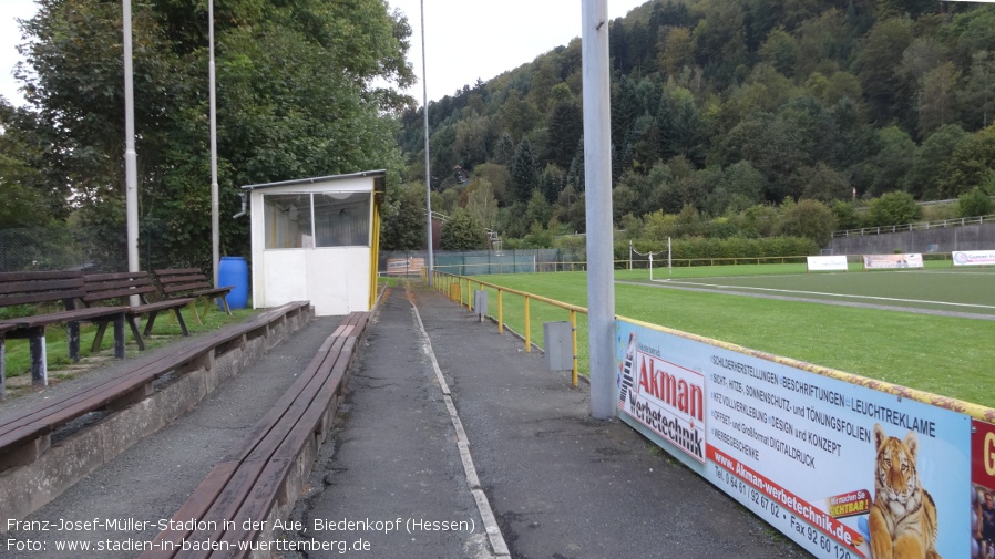 Biedenkopf, Franz-Josef-Müller-Stadion in der Aue (Hessen)