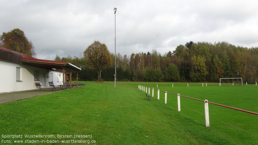 Birstein, Sportplatz Wüstwillenroth (Hessen)