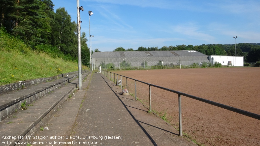 Dillenburg, Ascheplatz am Stadion auf der Bleiche (Hessen)