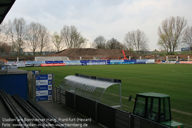 Stadion am Bornheimer Hang (Frankfurter Volksbank Stadion), Frankfurt am Main (Hessen)