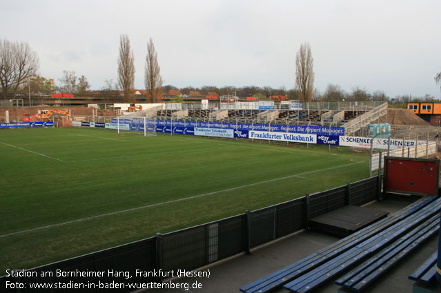 Stadion am Bornheimer Hang (Frankfurter Volksbank Stadion), Frankfurt am Main (Hessen)