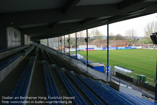 Stadion am Bornheimer Hang (Frankfurter Volksbank Stadion), Frankfurt am Main (Hessen)