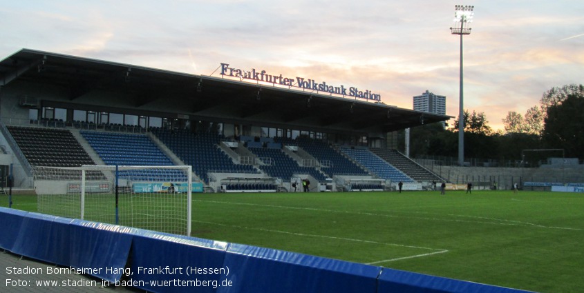 Stadion am Bornheimer Hang (Frankfurter Volksbank Stadion), Frankfurt am Main (Hessen)