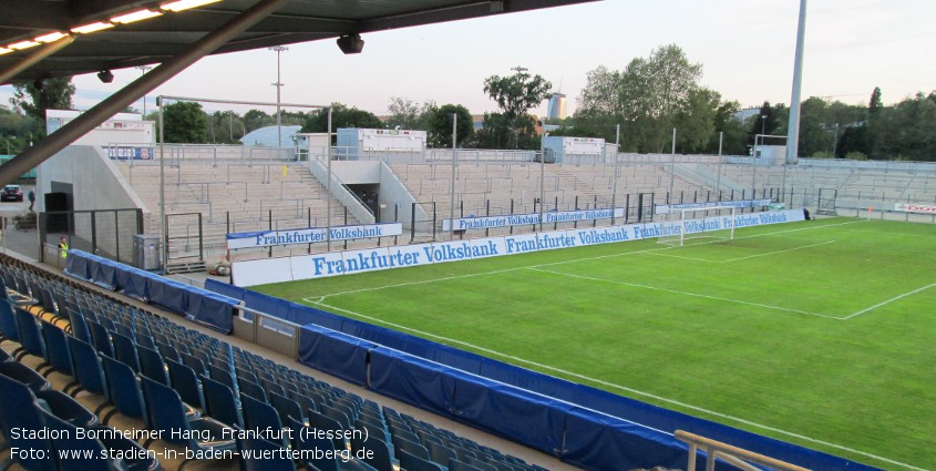 Stadion am Bornheimer Hang (Frankfurter Volksbank Stadion), Frankfurt am Main (Hessen)