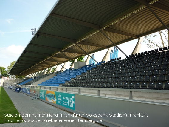 Stadion am Bornheimer Hang (Frankfurter Volksbank Stadion), Frankfurt am Main (Hessen)