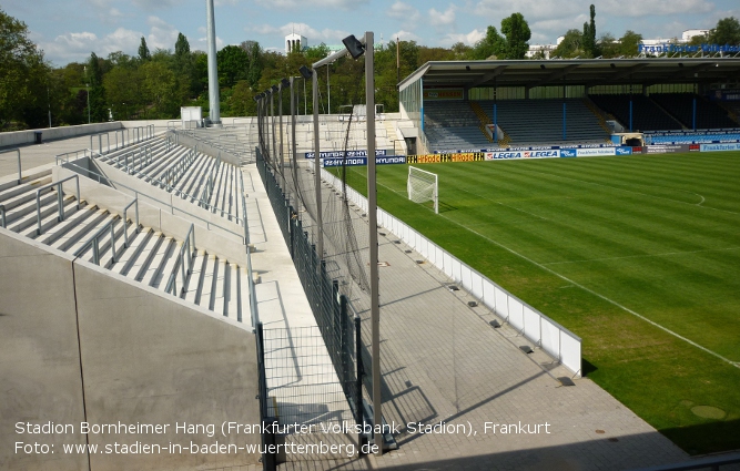 Stadion am Bornheimer Hang (Frankfurter Volksbank Stadion), Frankfurt am Main (Hessen)