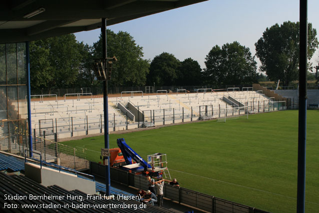 Stadion am Bornheimer Hang (Frankfurter Volksbank Stadion), Frankfurt am Main (Hessen)