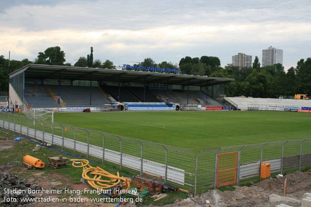 Stadion am Bornheimer Hang (Frankfurter Volksbank Stadion), Frankfurt am Main (Hessen)