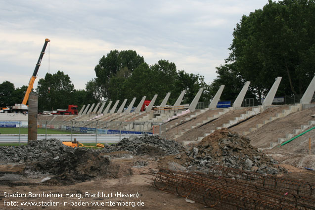 Stadion am Bornheimer Hang (Frankfurter Volksbank Stadion), Frankfurt am Main (Hessen)