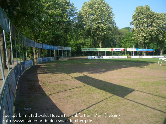 Sportpark im Stadtwald Hoechst, Frankfurt am Main (Hessen)