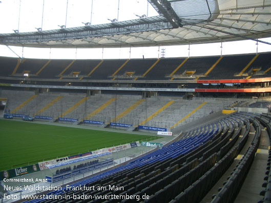 Neues Waldstadion (Commerzbank-Arena), Frankfurt am Main (Hessen)