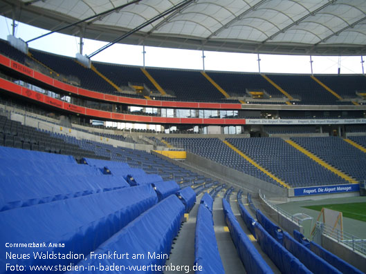 Neues Waldstadion (Commerzbank-Arena), Frankfurt am Main (Hessen)