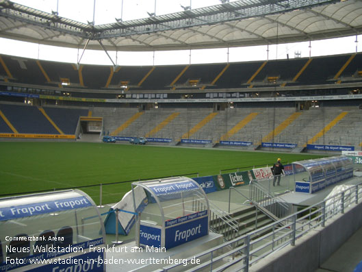 Neues Waldstadion (Commerzbank-Arena), Frankfurt am Main (Hessen)