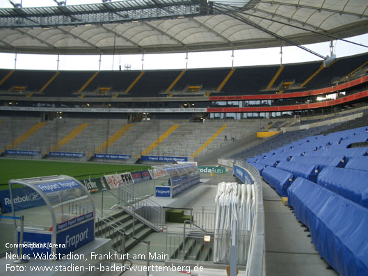 Neues Waldstadion (Commerzbank-Arena), Frankfurt am Main (Hessen)