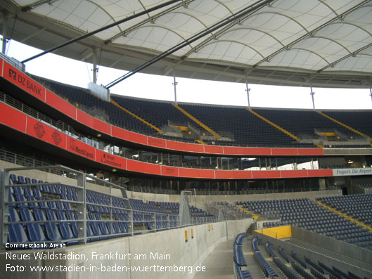 Neues Waldstadion (Commerzbank-Arena), Frankfurt am Main (Hessen)