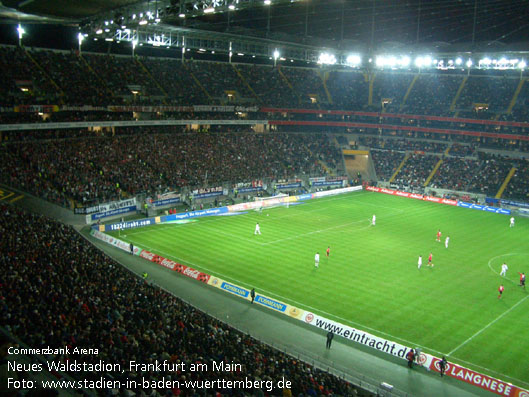 Neues Waldstadion (Commerzbank-Arena), Frankfurt am Main (Hessen)