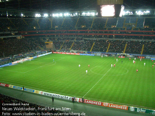 Neues Waldstadion (Commerzbank-Arena), Frankfurt am Main (Hessen)