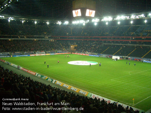 Neues Waldstadion (Commerzbank-Arena), Frankfurt am Main (Hessen)