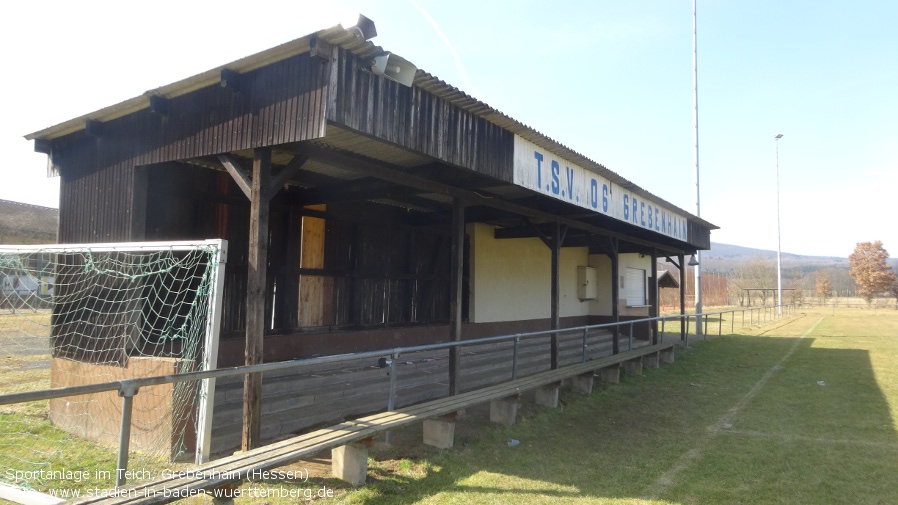 Sportanlage im Teich, Grebenhain (Hessen)