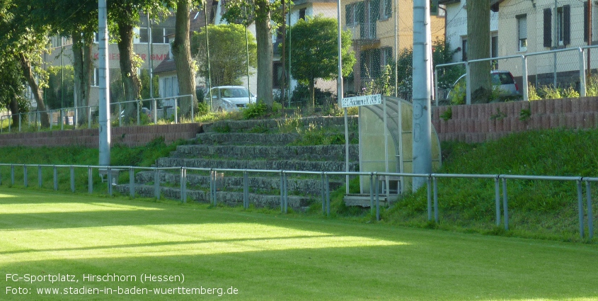 FC-Sportplatz an der Jahnstrasse, Hirschhorn (Hessen)