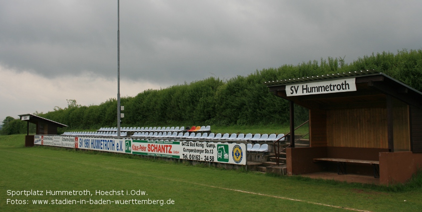 Sportplatz Hummetroth, Höchst im Odenwald (Hessen)