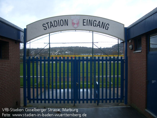 VfB-Stadion Gisselberger Straße, Marburg (Hessen)